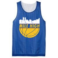 Denver Basketball Mile High 5280 Mesh Reversible Basketball Jersey Tank