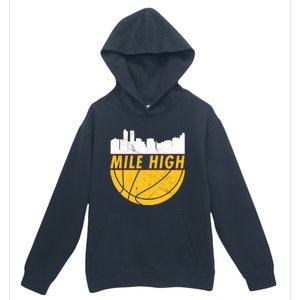 Denver Basketball Mile High 5280 Urban Pullover Hoodie