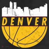 Denver Basketball Mile High 5280 Denver  7 Panel Mesh Trucker Snapback Hat