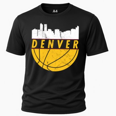 Denver Basketball Mile High 5280 Denver  Performance Shirt