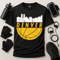 Denver Basketball Mile High 5280 Denver  Performance Shirt