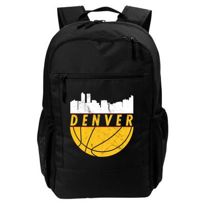 Denver Basketball Mile High 5280 Denver  Backpack