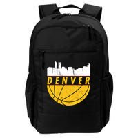Denver Basketball Mile High 5280 Denver  Backpack