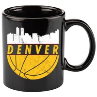 Denver Basketball Mile High 5280 Denver  11oz C Handle Ceramic Mug