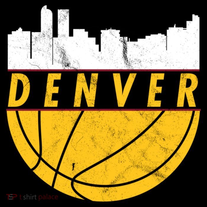 Denver Basketball Mile High 5280 Denver  Drawstring Bag