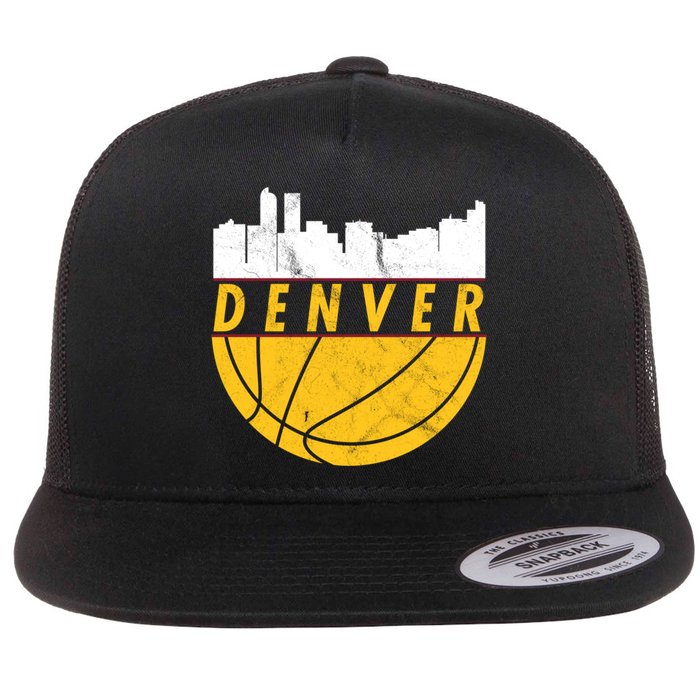 Denver Basketball Mile High 5280 Denver  Flatbill Hat
