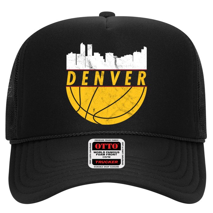 Denver Basketball Mile High 5280 Denver  Hat