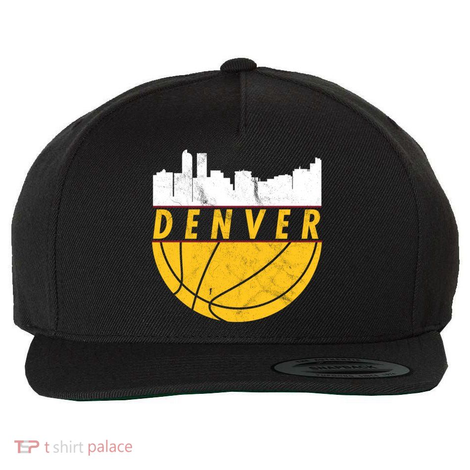 Denver Basketball Mile High 5280 Denver  Wool Snapback Cap