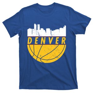 Denver Basketball Mile High 5280 Denver  T-Shirt