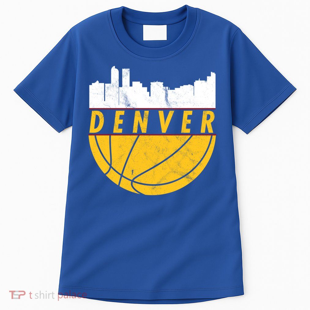 Denver Basketball Mile High 5280 Denver  Tall T-Shirt