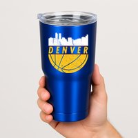 Denver Basketball Mile High 5280 Denver  Tumbler