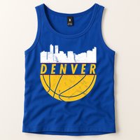 Denver Basketball Mile High 5280 Denver  Tank Top