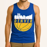 Denver Basketball Mile High 5280 Denver  Tank Top