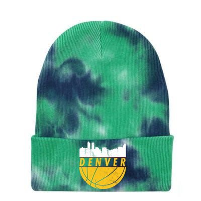 Denver Basketball Mile High 5280 Denver  Tie Dye 12in Knit Beanie