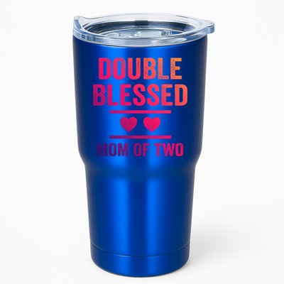 Double Blessed Mom Of Two Blessed Mom Mother Gift Tumbler