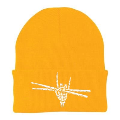 Drumsticks Band Music Drummer Percussion Player Knit Cap Winter Beanie