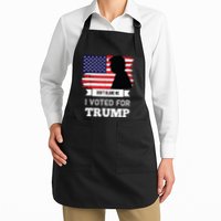Dont Blame Me I Voted For Trump Distressed Vintage Flag Apron