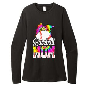 Dye Baseball Mom Baseball Mama Sport MotherS Day Womens CVC Long Sleeve Shirt