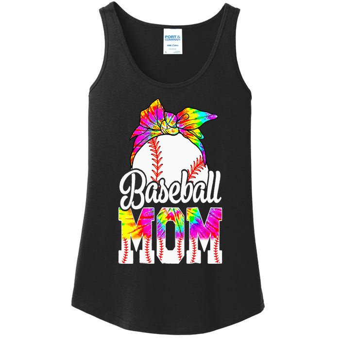 Dye Baseball Mom Baseball Mama Sport MotherS Day Ladies Essential Tank