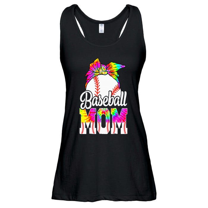 Dye Baseball Mom Baseball Mama Sport MotherS Day Ladies Essential Flowy Tank