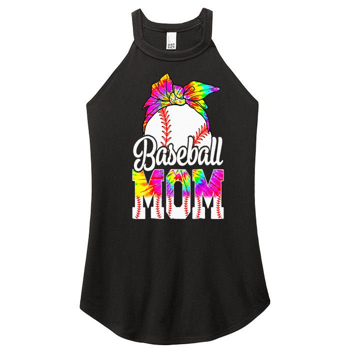 Dye Baseball Mom Baseball Mama Sport MotherS Day Women's Perfect Tri Rocker Tank