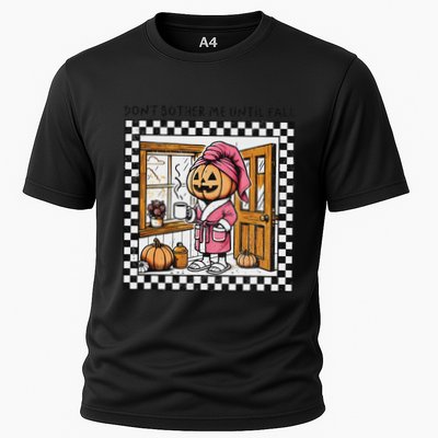 DonT Bother Me Until Fall Halloween Boo Pumpkin Patch Ghost Cooling Performance Crew T-Shirt