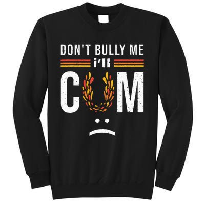 Dont Bully Me It Turns Me On Sweatshirt