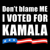 Dont Blame Me I Voted For Kamala Pro Harris Supporter Drawstring Bag