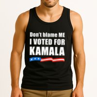 Dont Blame Me I Voted For Kamala Pro Harris Supporter Tank Top