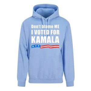 Dont Blame Me I Voted For Kamala Pro Harris Supporter Unisex Surf Hoodie