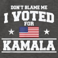 Dont Blame Me I Voted For Kamala Pro Harris Supporter Vector Backpack