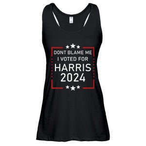 Dont Blame Me I Voted For Kamala Pro Harris Supporter Ladies Essential Flowy Tank