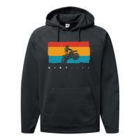 Dirt Bike Motocross Performance Fleece Hoodie