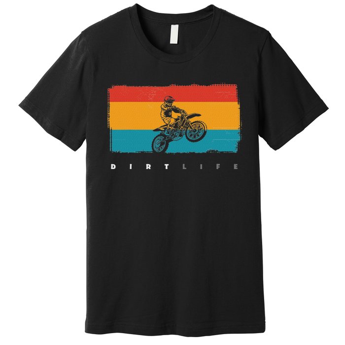 Dirt Bike Motocross Premium T-Shirt