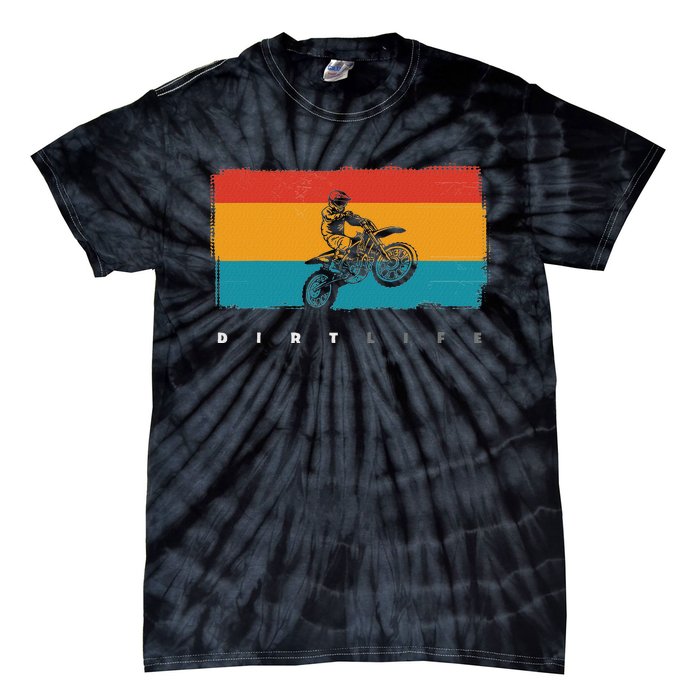 Dirt Bike Motocross Tie-Dye T-Shirt