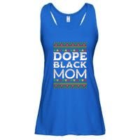 Dope Black Mom African American Juneteenth Mothers Day Gift Ladies Essential Flowy Tank