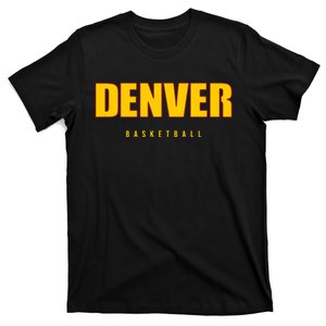 Denver Basketball Mile City High Colorado Practice Jersey T-Shirt