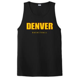 Denver Basketball Mile City High Colorado Practice Jersey PosiCharge Competitor Tank