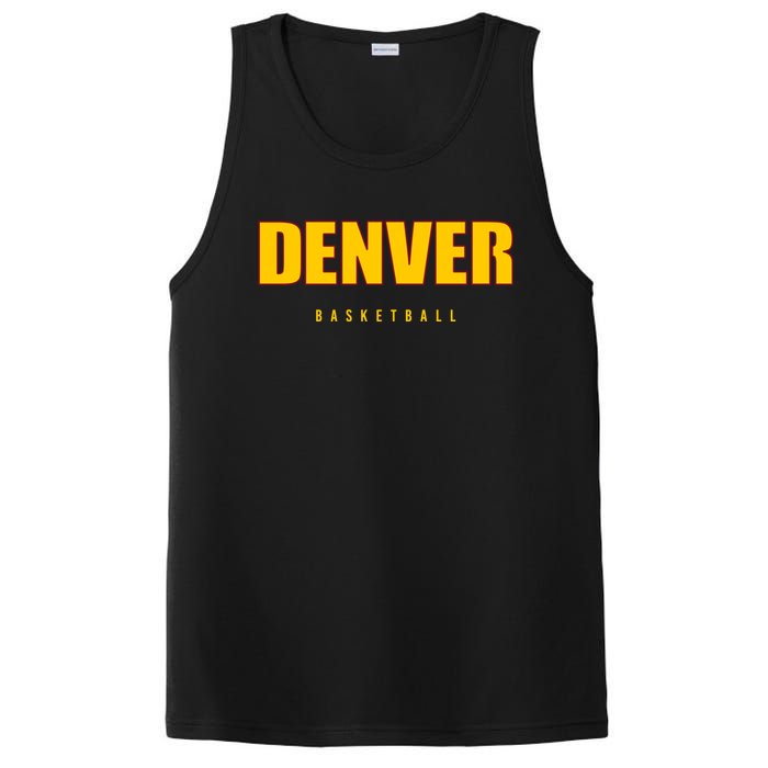 Denver Basketball Mile City High Colorado Practice Jersey PosiCharge Competitor Tank