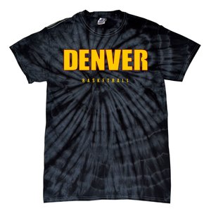 Denver Basketball Mile City High Colorado Practice Jersey Tie-Dye T-Shirt