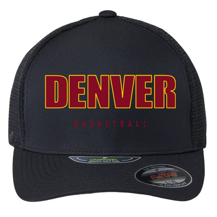 Denver Basketball Mile City High Colorado Practice Jersey Flexfit Unipanel Trucker Cap