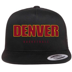 Denver Basketball Mile City High Colorado Practice Jersey Flat Bill Trucker Hat