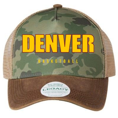 Denver Basketball Mile City High Colorado Practice Jersey Legacy Tie Dye Trucker Hat