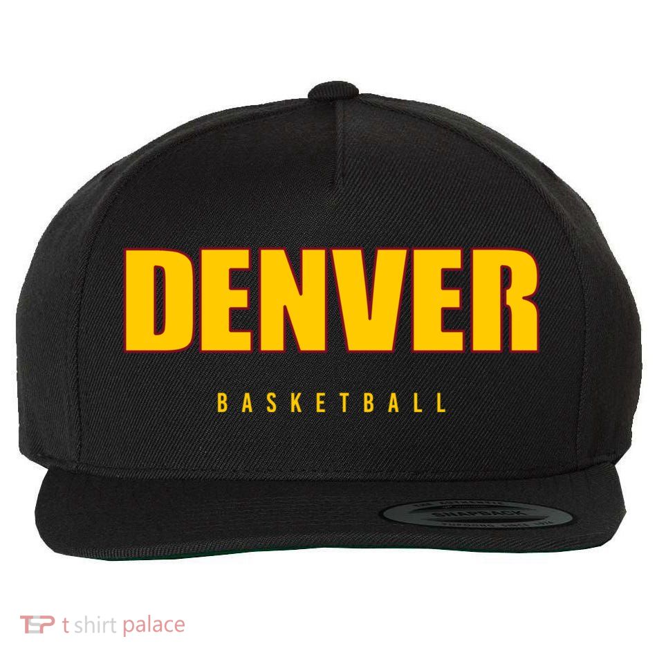 Denver Basketball Mile City High Colorado Practice Jersey Wool Snapback Cap