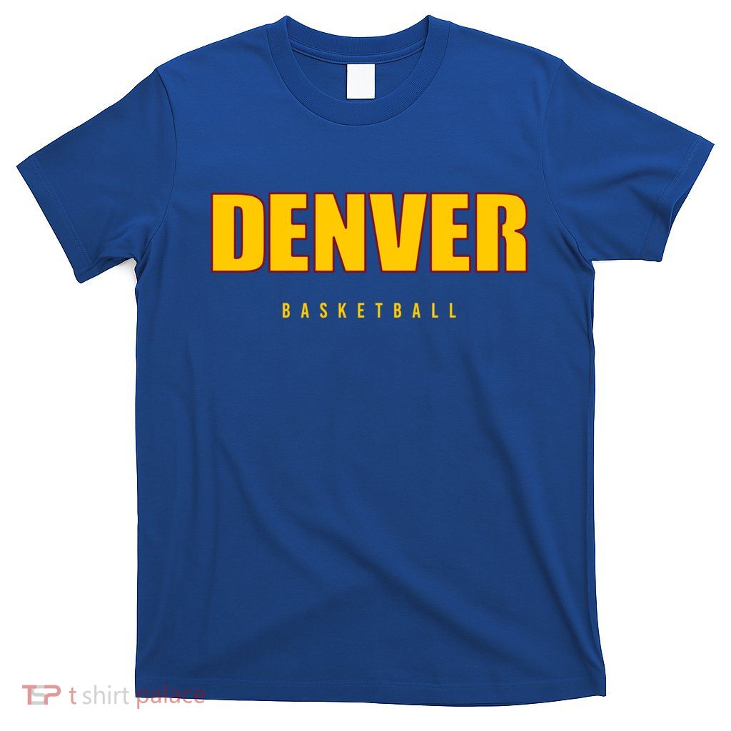 Denver Basketball Mile City High Colorado Practice Jersey T-Shirt