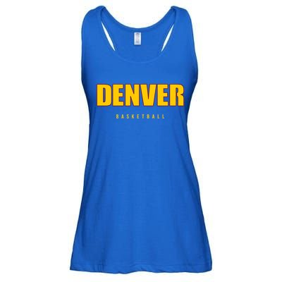 Denver Basketball Mile City High Colorado Practice Jersey Ladies Essential Flowy Tank