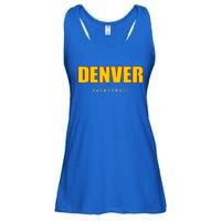 Denver Basketball Mile City High Colorado Practice Jersey Ladies Essential Flowy Tank