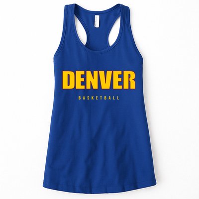 Denver Basketball Mile City High Colorado Practice Jersey Womens Tank Top