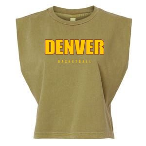 Denver Basketball Mile City High Colorado Practice Jersey Garment-Dyed Women's Muscle Tee