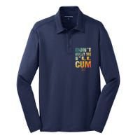 Dont Bully Me Ill Cum Silk Touch Performance Long Sleeve Polo